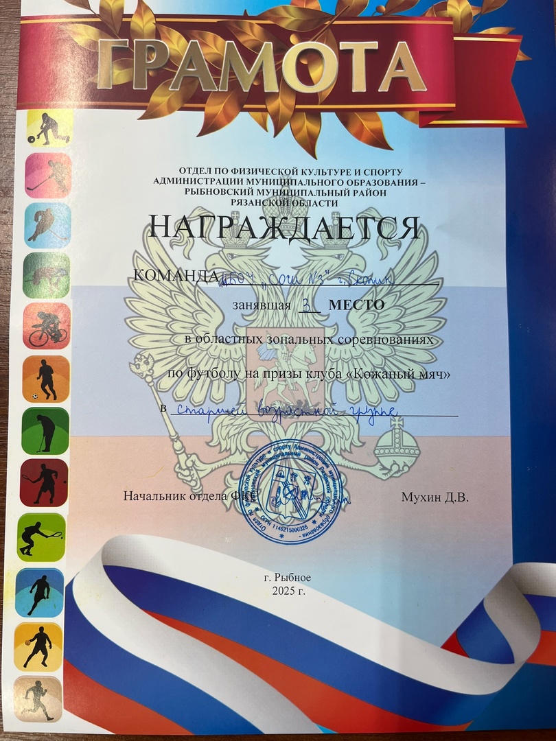 Зональный этап турнира по футболу &amp;quot;Кожаный мяч».